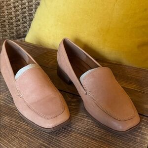 Lucky Brand Leather Tan Loafers